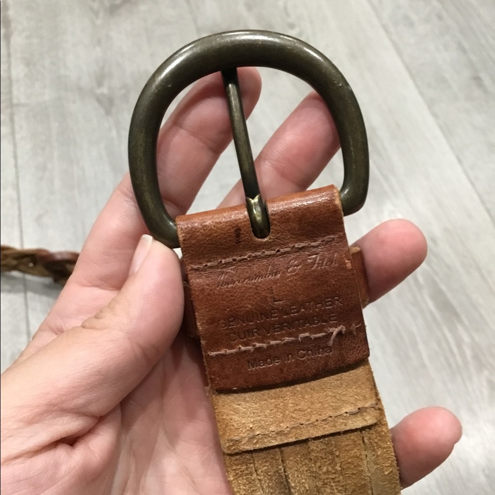 Abercrombie leather braided belt - Picture 5 of 5